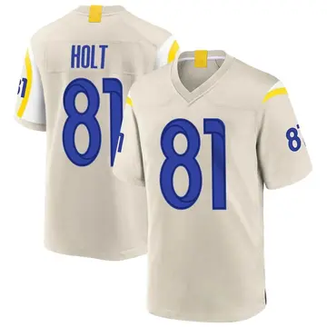 Nike Torry Holt Youth Game Los Angeles Rams Bone Jersey