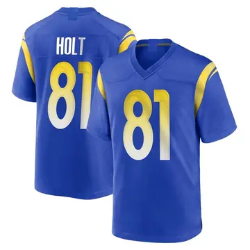 Nike Torry Holt Youth Game Los Angeles Rams Royal Alternate Jersey