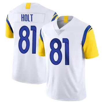 Nike Torry Holt Youth Limited Los Angeles Rams White Vapor Untouchable Jersey