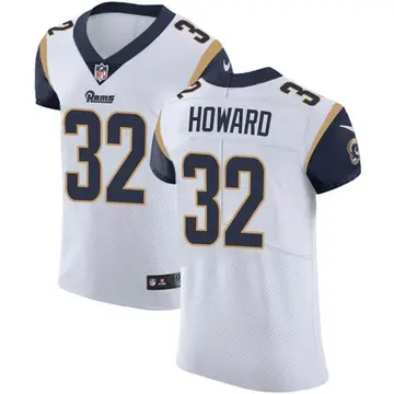 Nike Travin Howard Men's Elite Los Angeles Rams White Vapor Untouchable Jersey