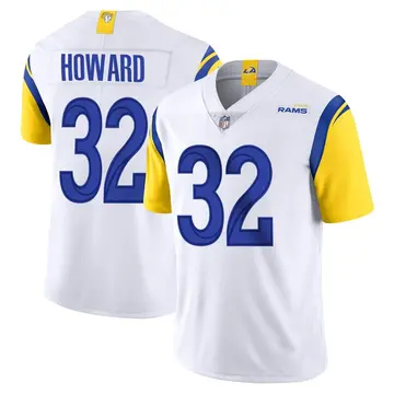 Nike Travin Howard Men's Limited Los Angeles Rams White Vapor Untouchable Jersey
