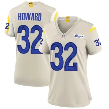 Nike Travin Howard Women's Game Los Angeles Rams Bone Jersey