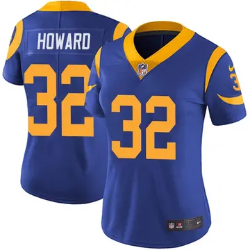 Nike Travin Howard Women's Limited Los Angeles Rams Royal Alternate Vapor Untouchable Jersey
