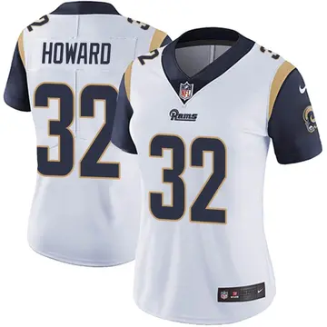 Nike Travin Howard Women's Limited Los Angeles Rams White Vapor Untouchable Jersey