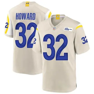 Nike Travin Howard Youth Game Los Angeles Rams Bone Jersey