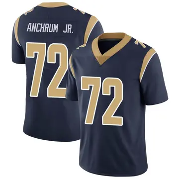 Nike Tremayne Anchrum Jr. Men's Limited Los Angeles Rams Navy Team Color Vapor Untouchable Jersey