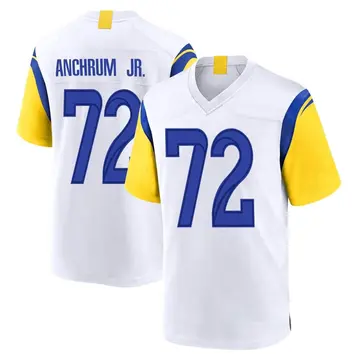 Nike Tremayne Anchrum Jr. Youth Game Los Angeles Rams White Jersey
