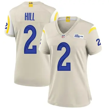 Nike Troy Hill Women's Game Los Angeles Rams Bone Jersey