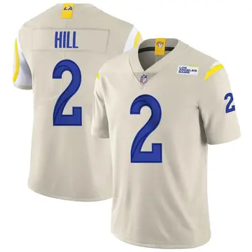 Nike Troy Hill Youth Limited Los Angeles Rams Bone Vapor Jersey