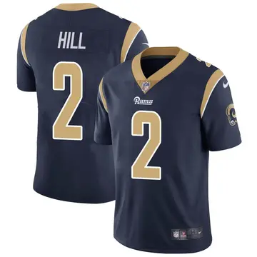 Nike Troy Hill Youth Limited Los Angeles Rams Navy Team Color Vapor Untouchable Jersey