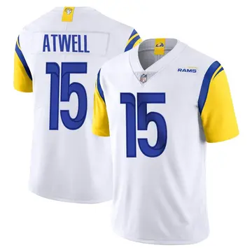 Nike Tutu Atwell Youth Limited Los Angeles Rams White Vapor Untouchable Jersey