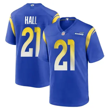 Nike Tyler Hall Youth Game Los Angeles Rams Royal Alternate Jersey