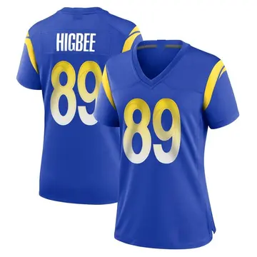 Nike Tyler Higbee Women's Game Los Angeles Rams Royal Alternate Jersey