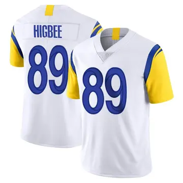 Nike Tyler Higbee Youth Limited Los Angeles Rams White Vapor Untouchable Jersey