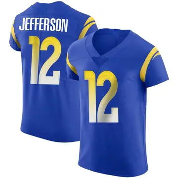 Nike Van Jefferson Men's Elite Los Angeles Rams Royal Alternate Vapor Untouchable Jersey