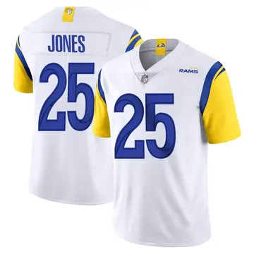 Nike Xavier Jones Men's Limited Los Angeles Rams White Vapor Untouchable Jersey