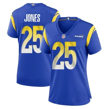Nike Xavier Jones Women's Game Los Angeles Rams Royal Alternate Jersey